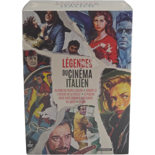 Légendes du cinéma italien – Collection 7 films (1954) – Coffret 7 DVD – Zone 2