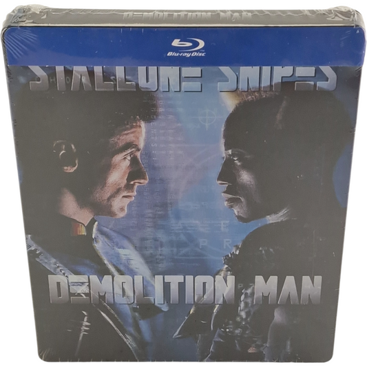 Demolition Man Steelbook Blu-ray  Sylvester Stallone, Wesley Snipes Zone Libre
