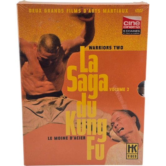 La Saga du Kung Fu Volume 2 : 2 X DVD Le Moines d'acier + Warriors Two B Zone