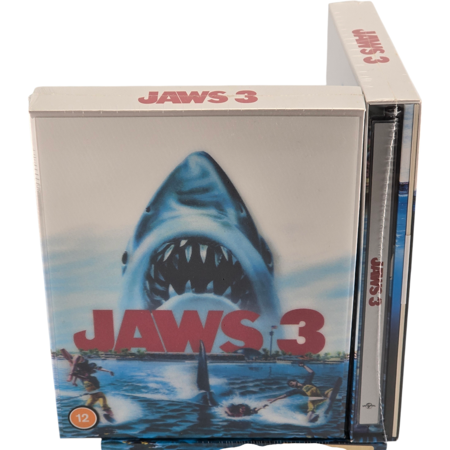 Jaws 3 SteelBook Collector 4K Ultra HD + Blu-ray 3D + 2D numérotée 2000 Ex Libre