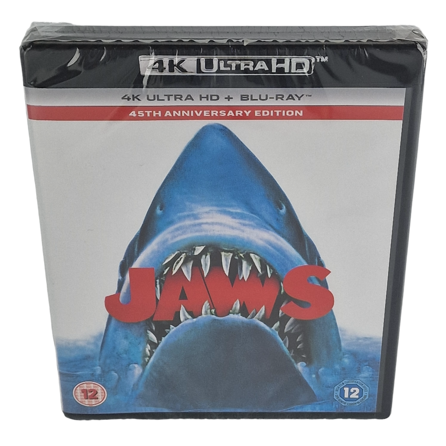 Jaws 4K Ultra HD + Blu-ray Les dents de la mer Édition 45e anniversaire Zone Libre
