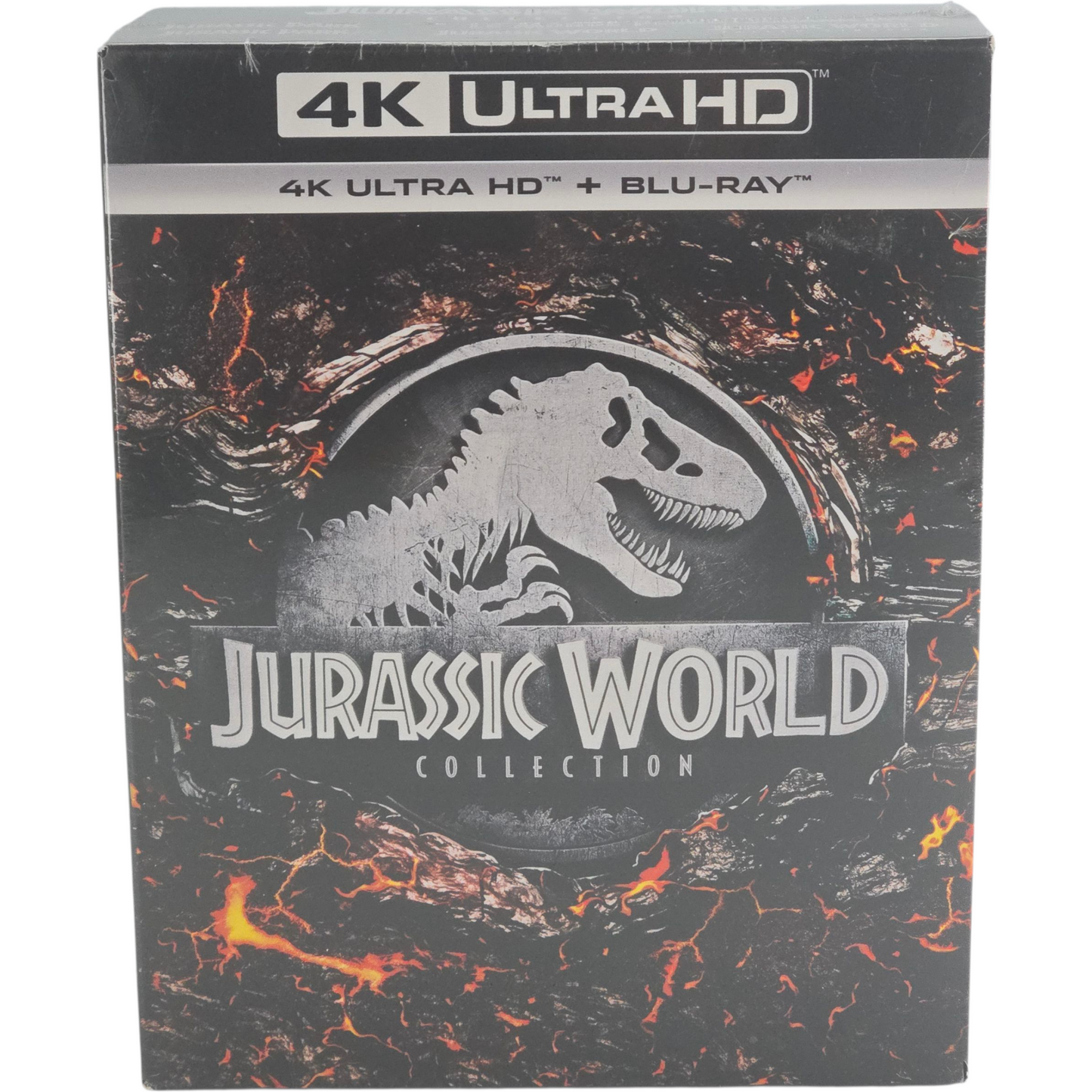 Jurassic Park + Jurassic World 5 Films Collection 4K UHD + Blu-ray Zone B