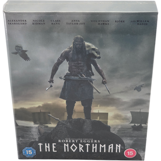 The Northman Coffret SteelBook 4K Blu-ray UK Numéroté 2000 ex Embossé VO Atmos