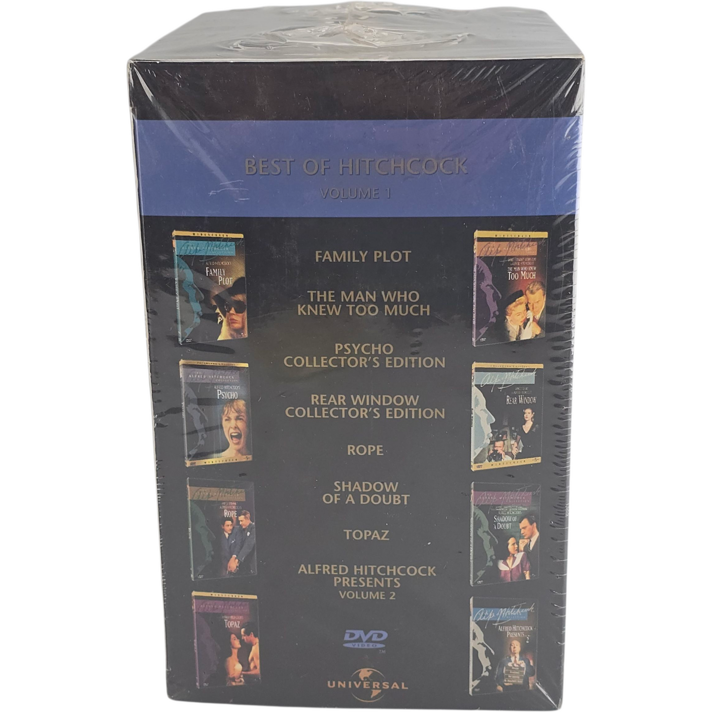 Alfred Hitchcock Collection: Best of Volume 1 DVD 9 Films Zone 1 US Import