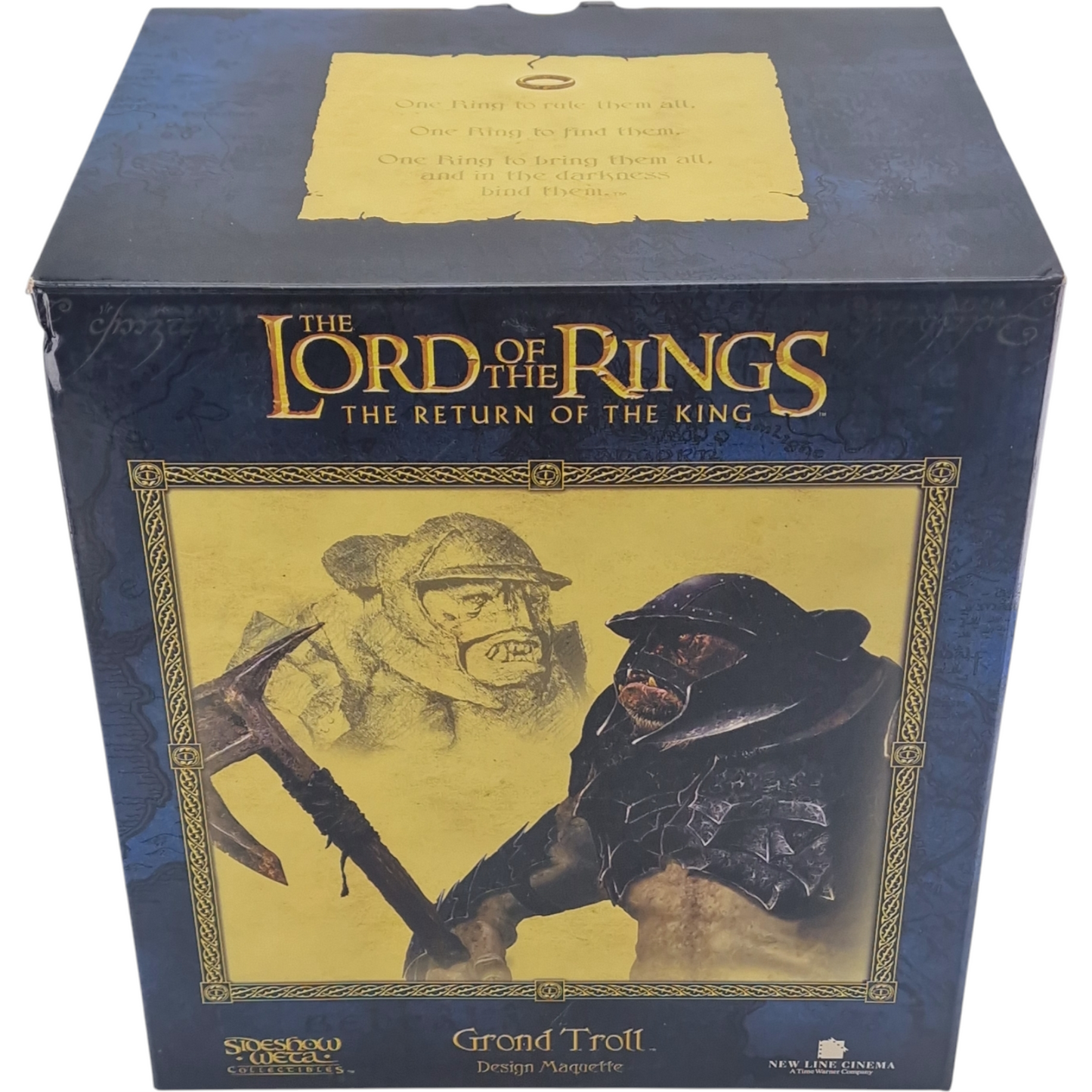 Seigneur des Anneaux Buste Polystone Grond Troll Sideshow Weta Limitée 3000 Ex