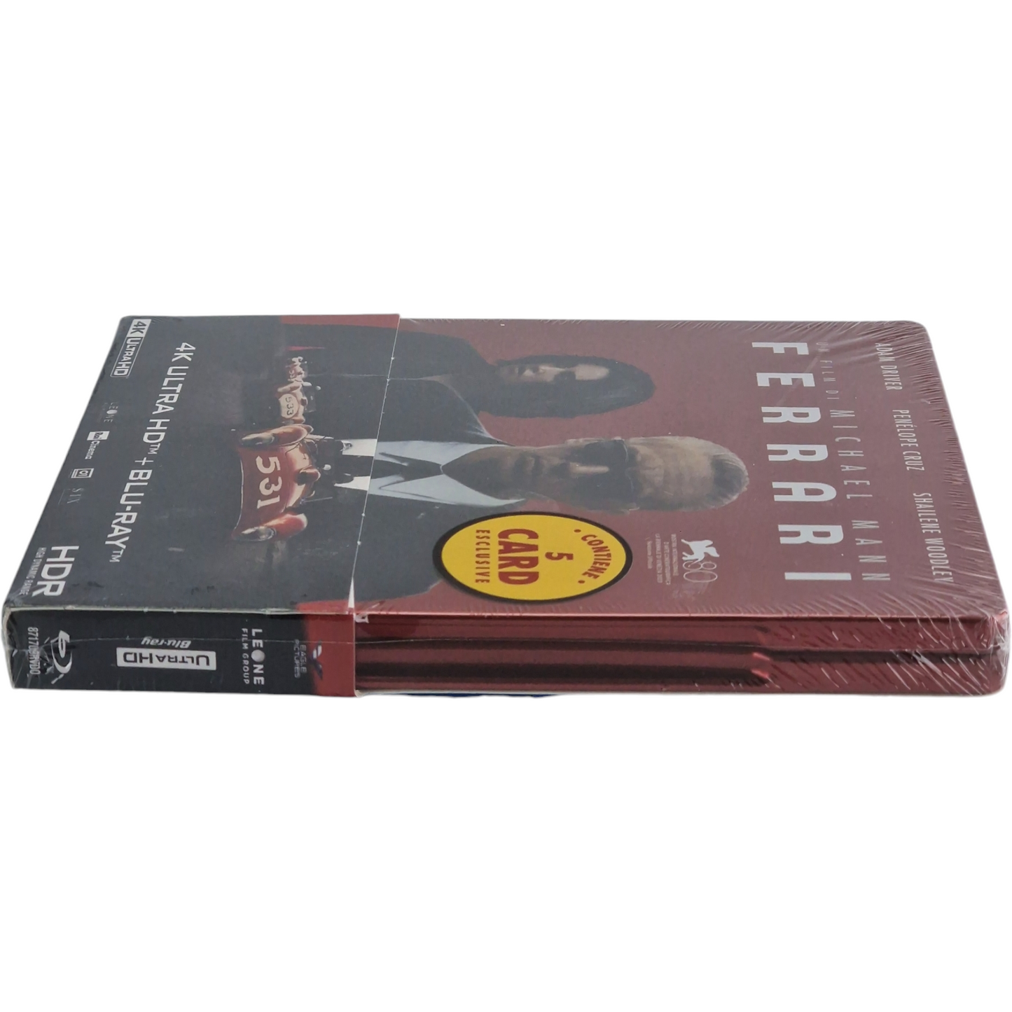 Ferrari 4K Ultra HD + Blu-ray SteelBook édition Limitée Adam Driver Zone B