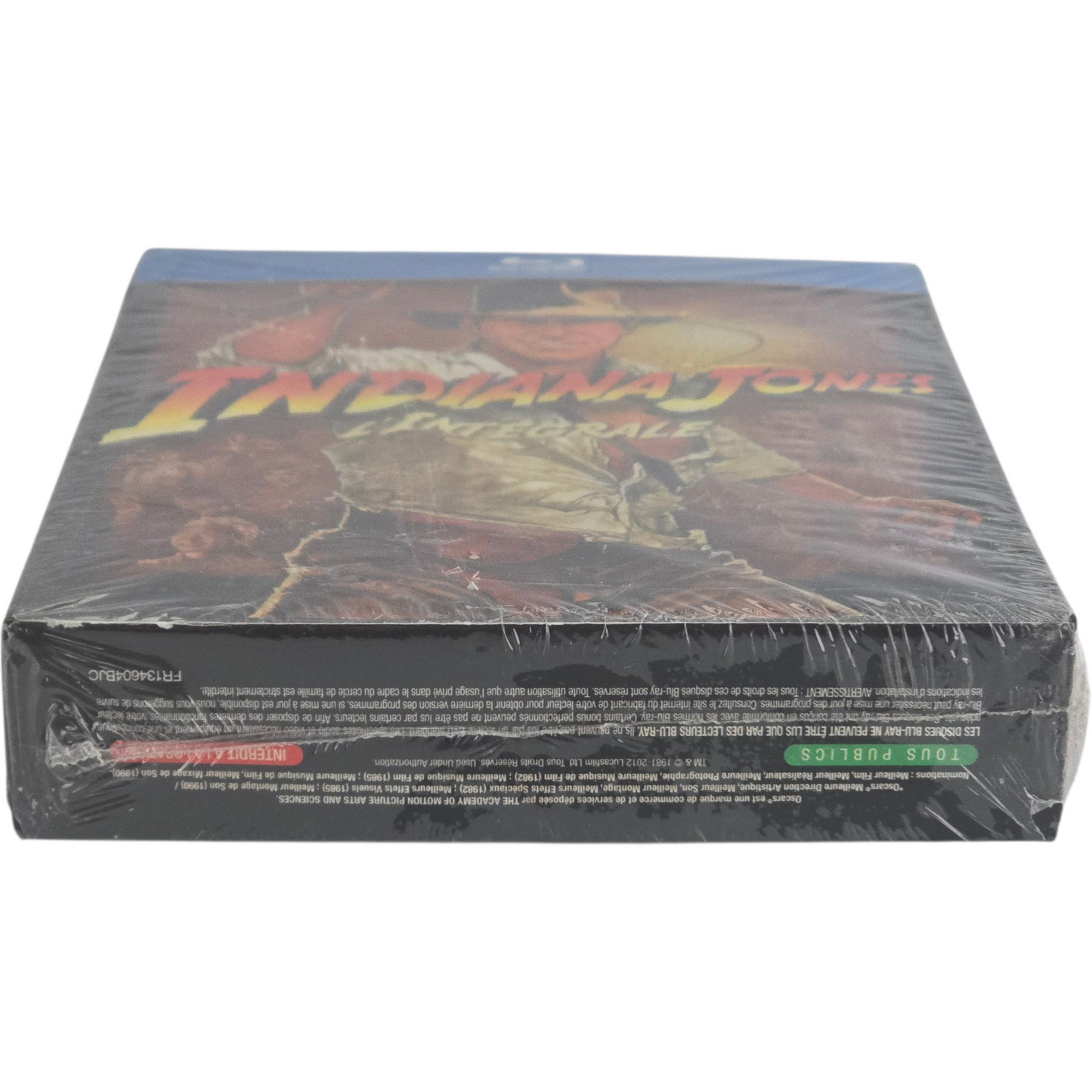 Indiana Jones Collection L'Intégrale Coffret Blu-ray DigiPack 4 Films Zone B