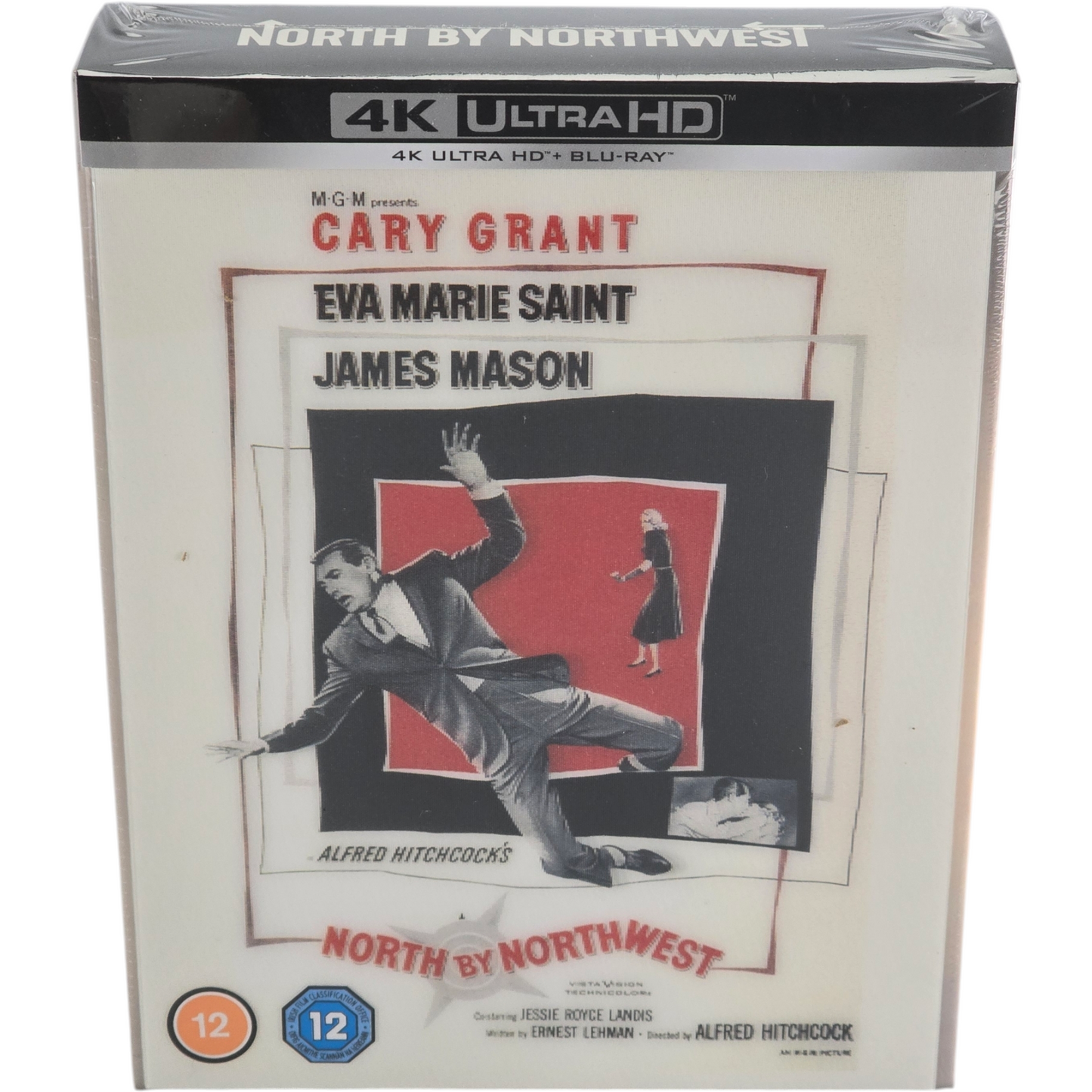 North by Northwest 4K Ultra HD + Blu-ray Steelbook Collector Alfred Hitchcock B