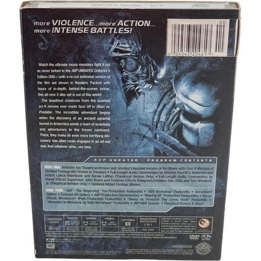 Alien vs. Predator – Boîtier Amaray DVD – vue 3