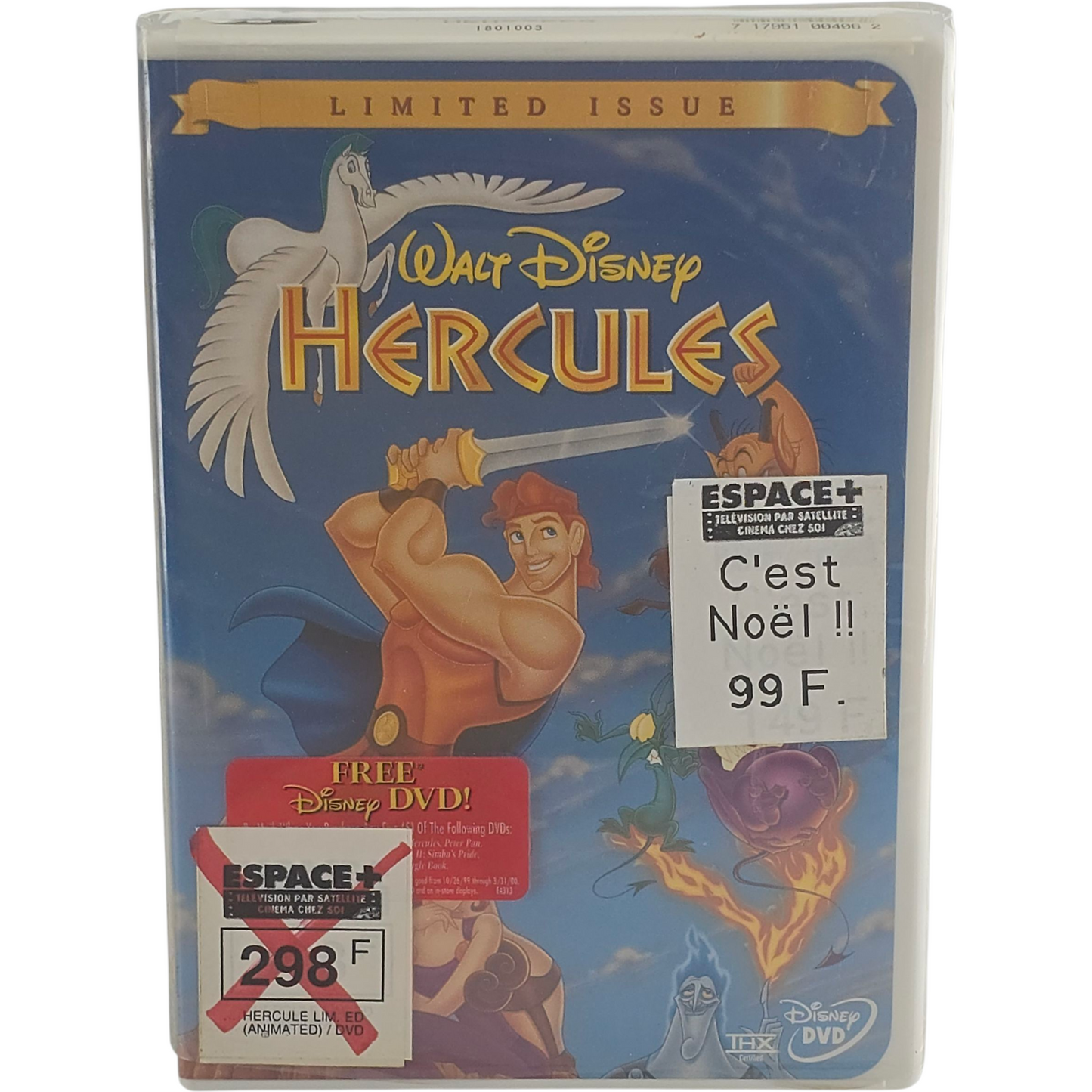 Hercules Limited Issue Walt Disney Classic Collection Zone 1 US Import