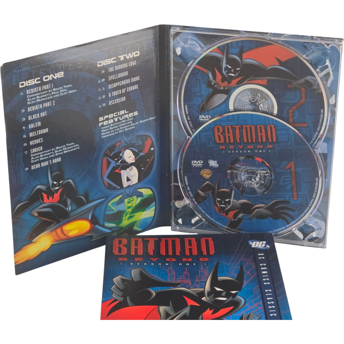Batman Beyond -Season 2 DVD DigiPack DC Comics Classic Collection Zone 1