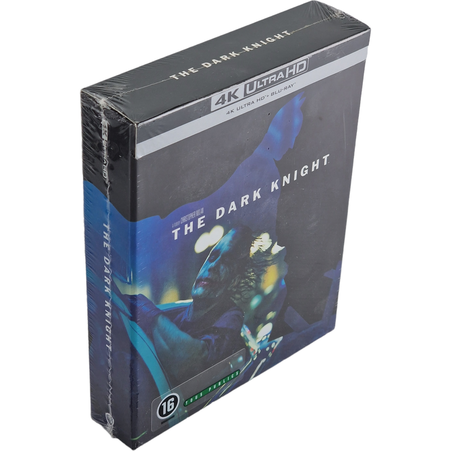 Batman: The Dark Knight SteelBook 4K Ultra HD + Blu-ray Édition Collector Zone B
