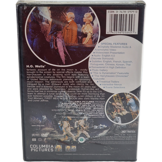 Les Premiers Hommes dans la Lune – Boîtier Amaray DVD – vue 3
