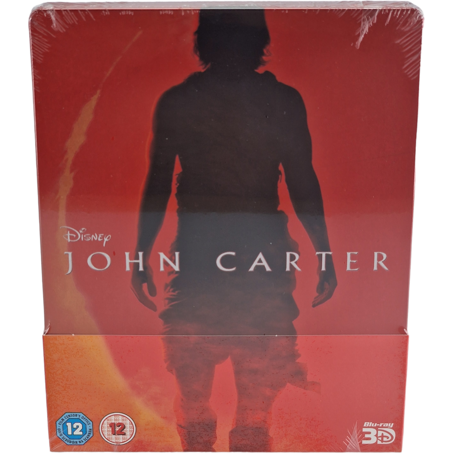 John Carter 2012 Blu-ray 3D + Blu-ray Steelbook Disney Zavvi 2015 Libre