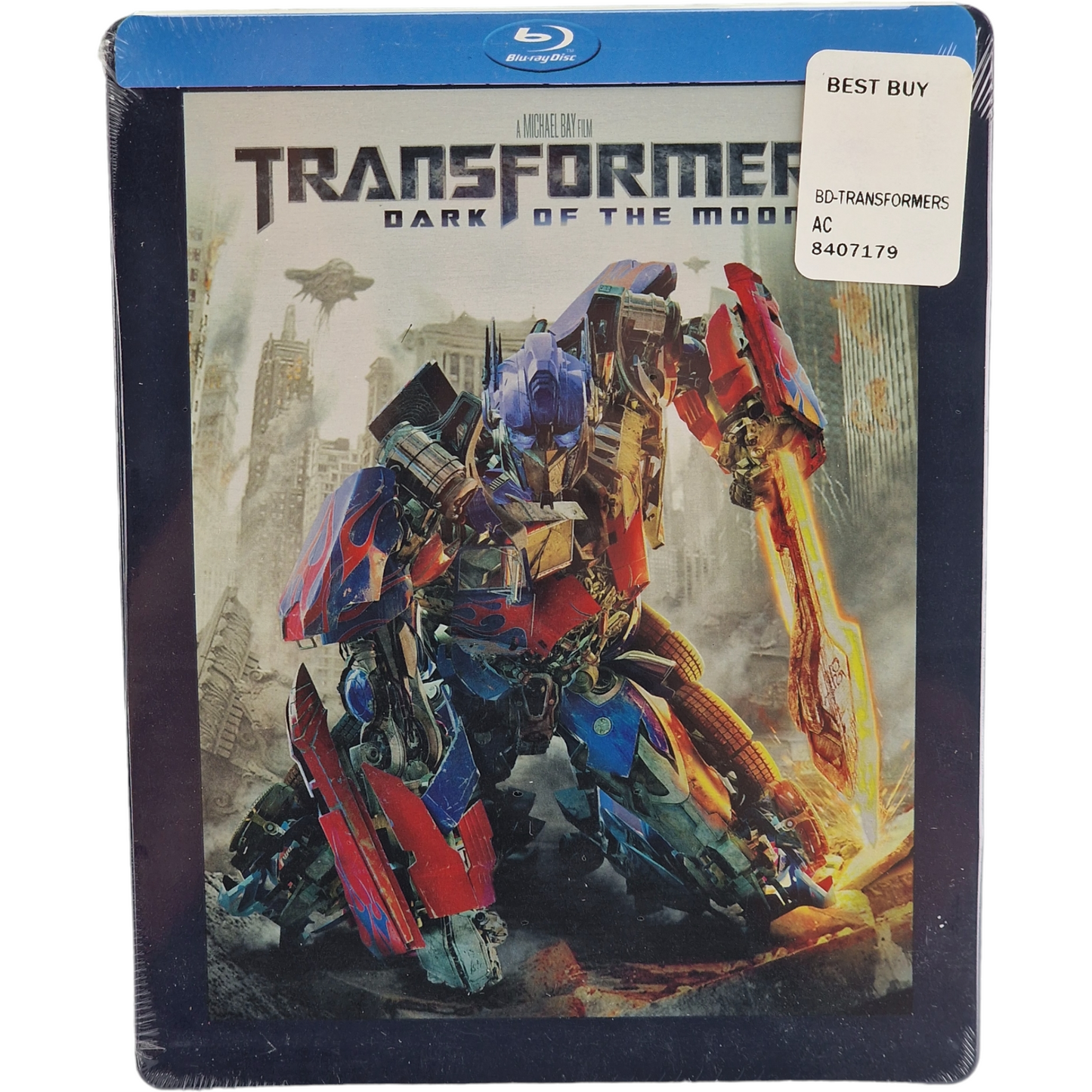 Transformers: Dark of the Moon Blu-ray SteelBook Best Buy Exclusive 2014 Zone A