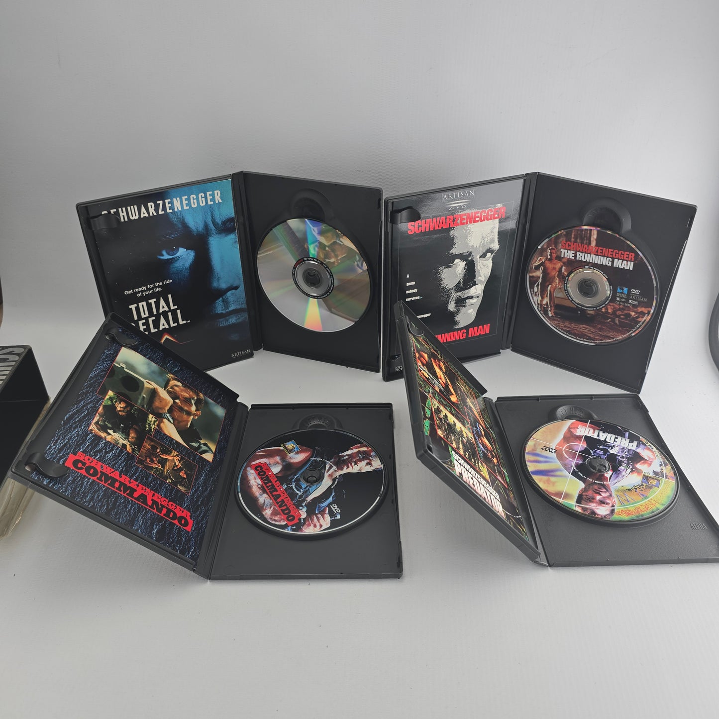 The Arnold Schwarzenegger Collection DVD 4 Films Zone 1 US Import