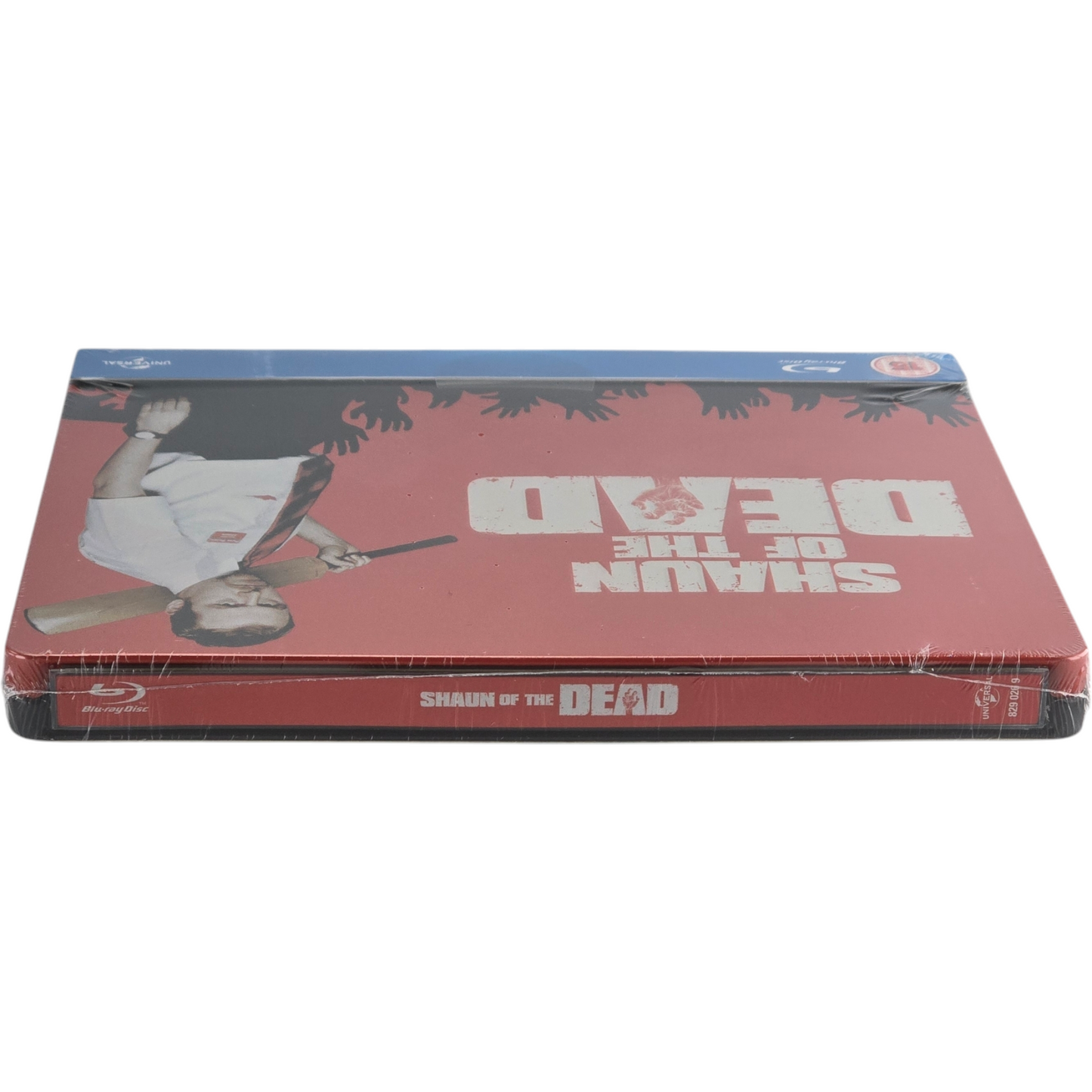 Shaun of the Dead Blu-ray Steelbook Débossé Zavvi Universal 100e anniversaire B