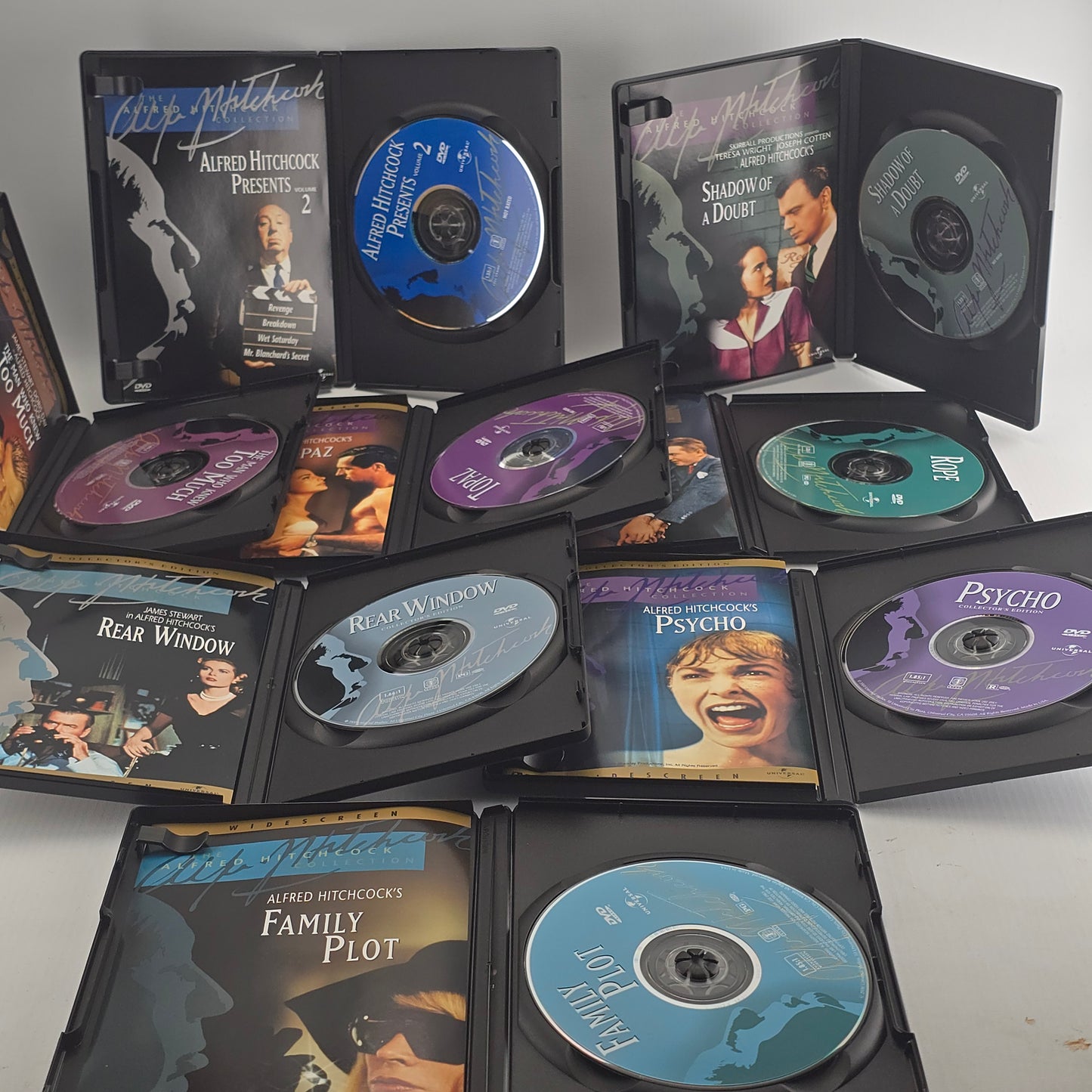 Alfred Hitchcock Collection: Best of Volume 1 DVD 9 Films Zone 1 US Import