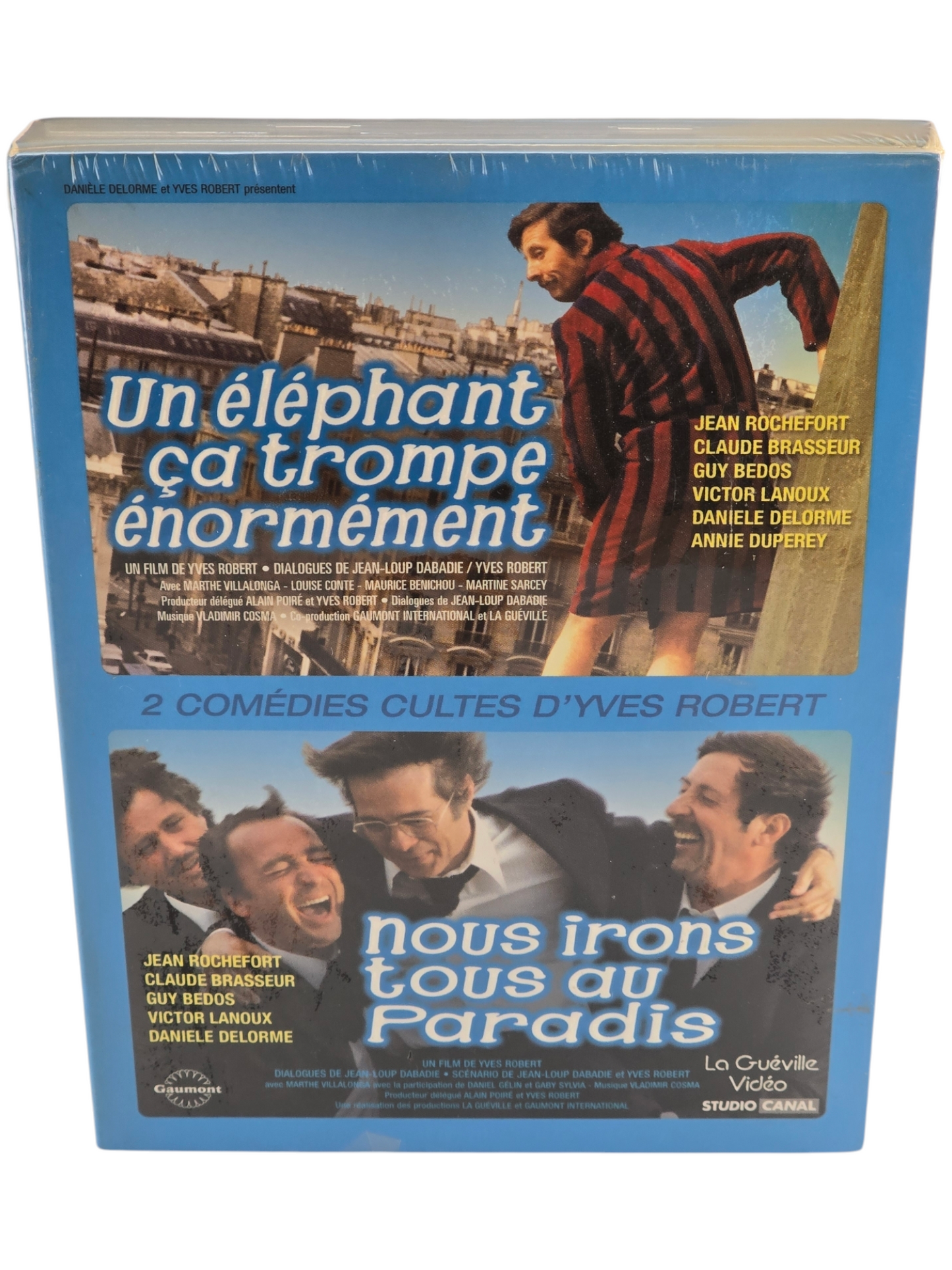 Un éléphant ça trompe énormément +Nous irons tous au paradis 3X DVD Yves Robert