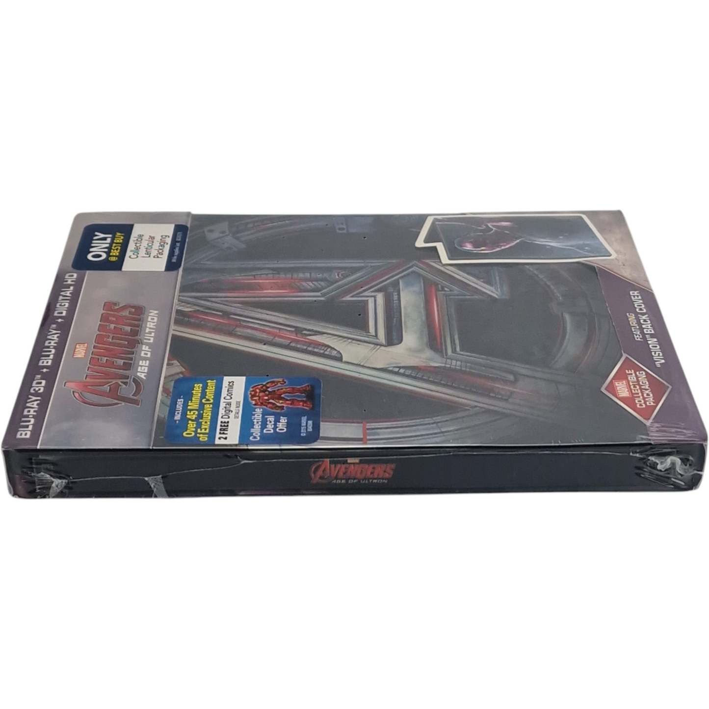 Avengers: Age of Ultron Blu-ray 3D + 2D SteelBook Débossé Best Buy 2018 A Zone