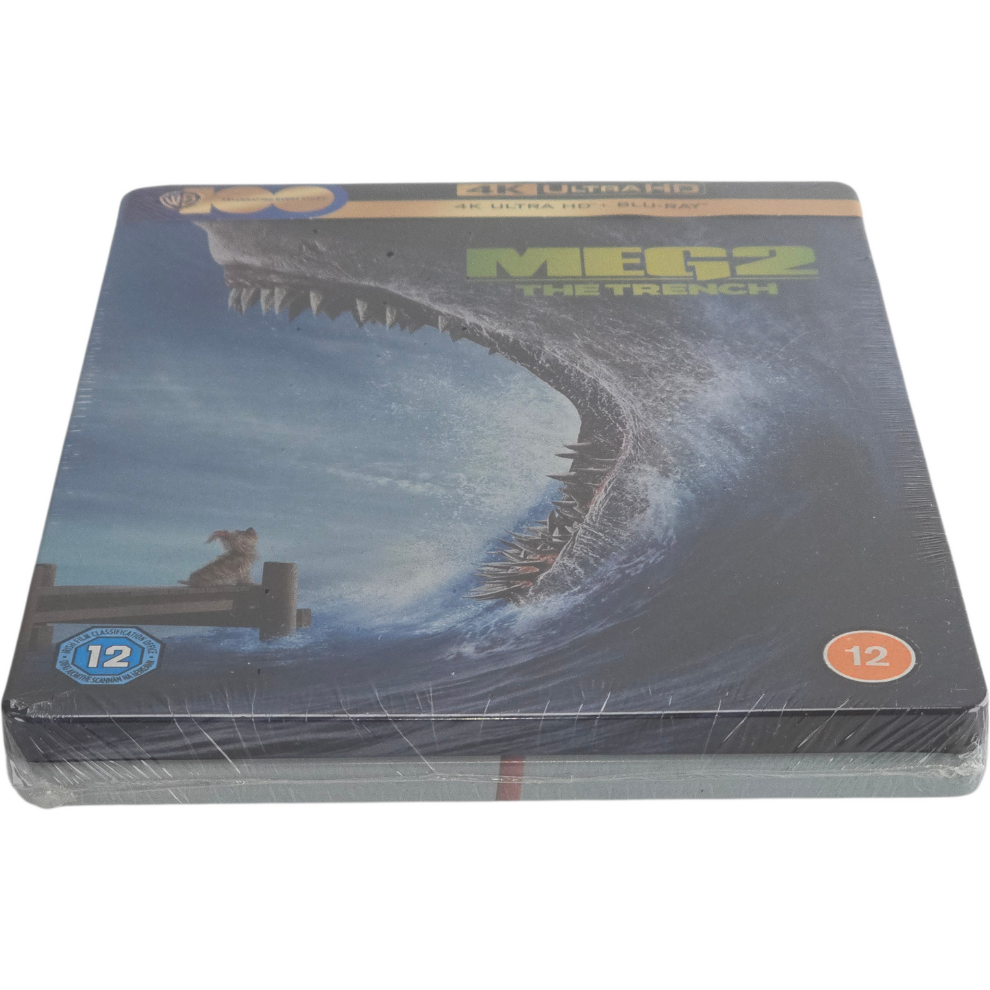 Meg 2: The Trench 4K Ultra HD + Blu-ray SteelBook Zavvi Ltd Jason Statham Libre