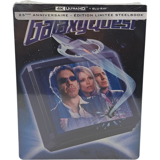 Galaxy Quest SteelBook 4K + Blu-ray 25e anniversaire Tim Allen Sigourney Weaver