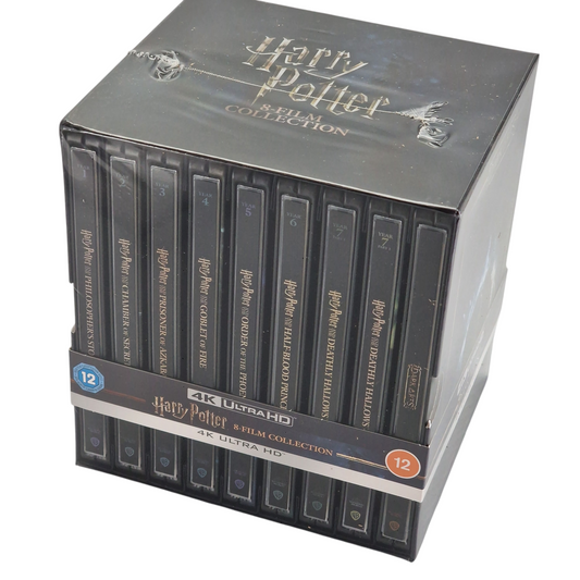 Harry Potter:4K Ultra HD SteelBook Coffret Dark Arts Collection 9 Disques Zone B