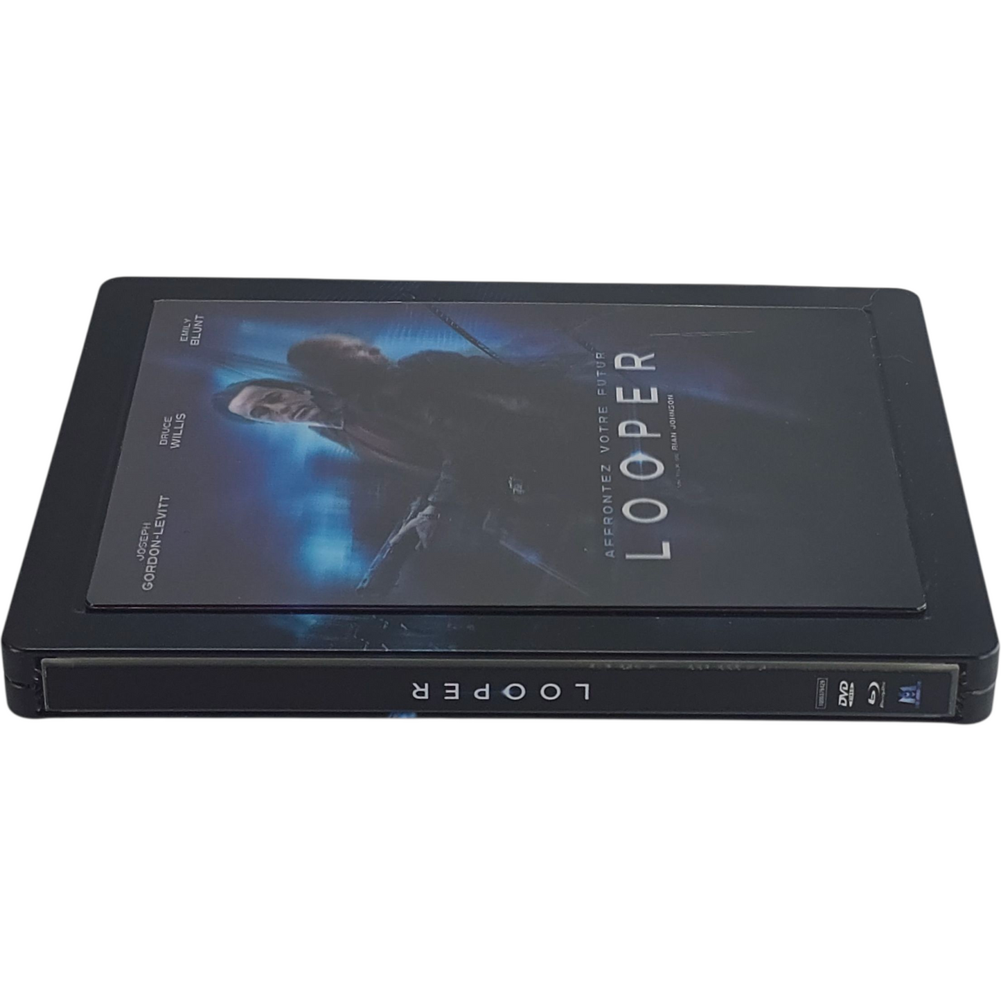 Looper Blu-ray + DVD Steelbook lenticulaire édt limitée Bruce Willis Zone B