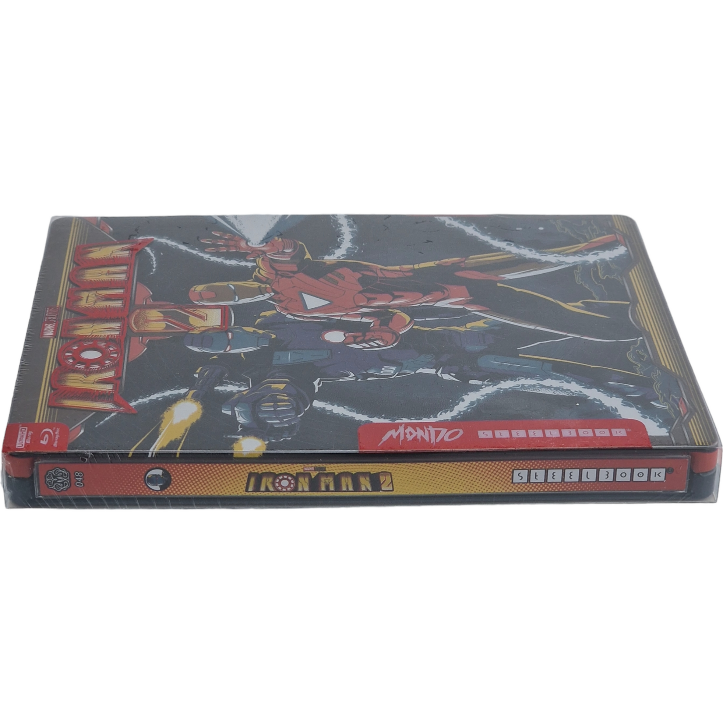 Iron Man 2 SteelBook 4K Ultra HD + Blu-ray Mondo X #048 (2010) Zone B