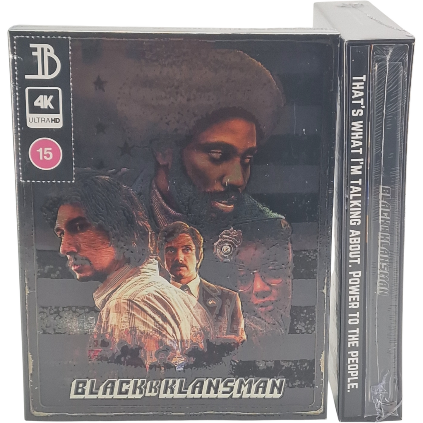 BlacKkKlansman 4K Blu-ray Steelbook EverythingBlu édition Limitée 850 Zone Free
