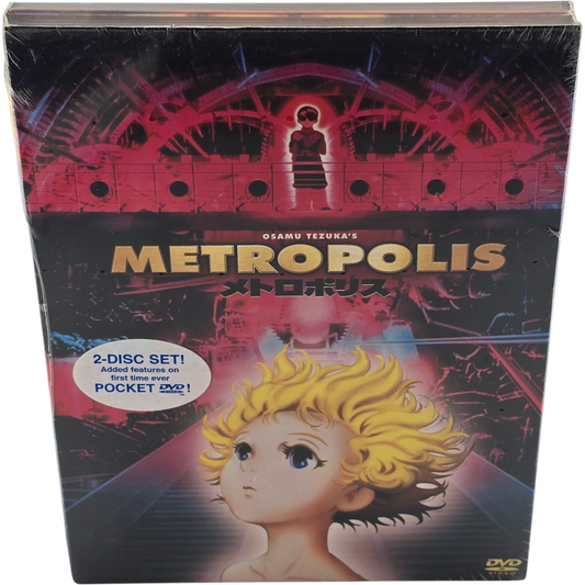 Metropolis Rintaro DVD DigiPack édition limitée VF Import US 2002 Région 1