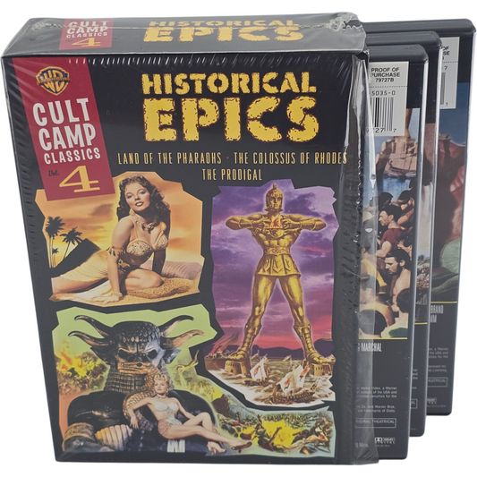 Cult Camp Classics: Volume 4 - Historical Epics 3 Films - VF DVD Region 1