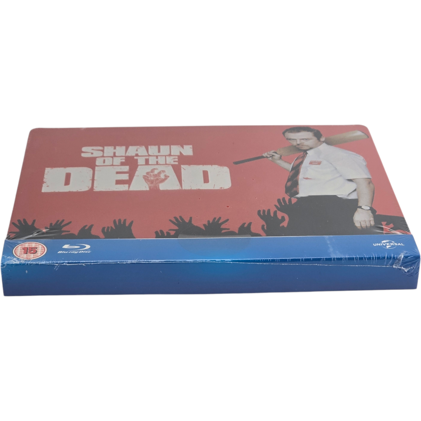 Shaun of the Dead Blu-ray Steelbook Débossé Zavvi Universal 100e anniversaire B