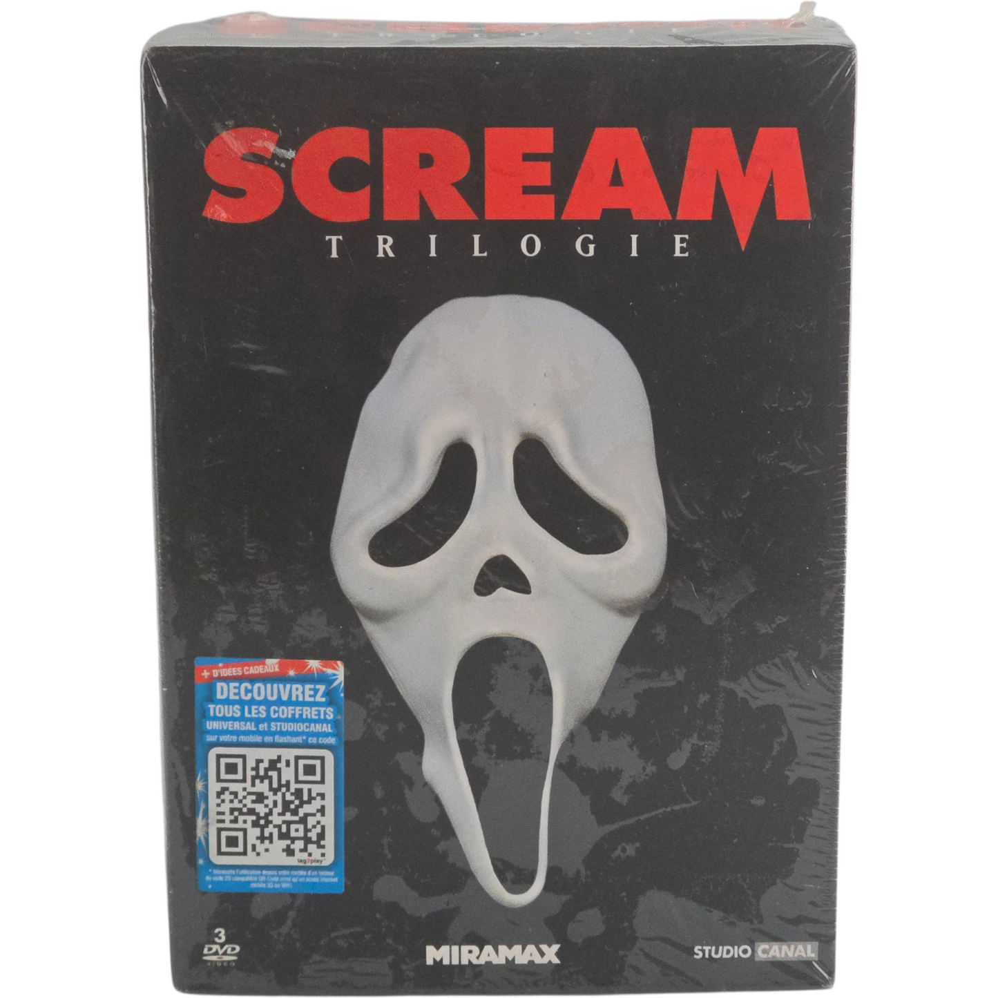 Scream - Coffret - Scream 1 + Scream 2 + Scream 3 David Arquette  DVD Zone B
