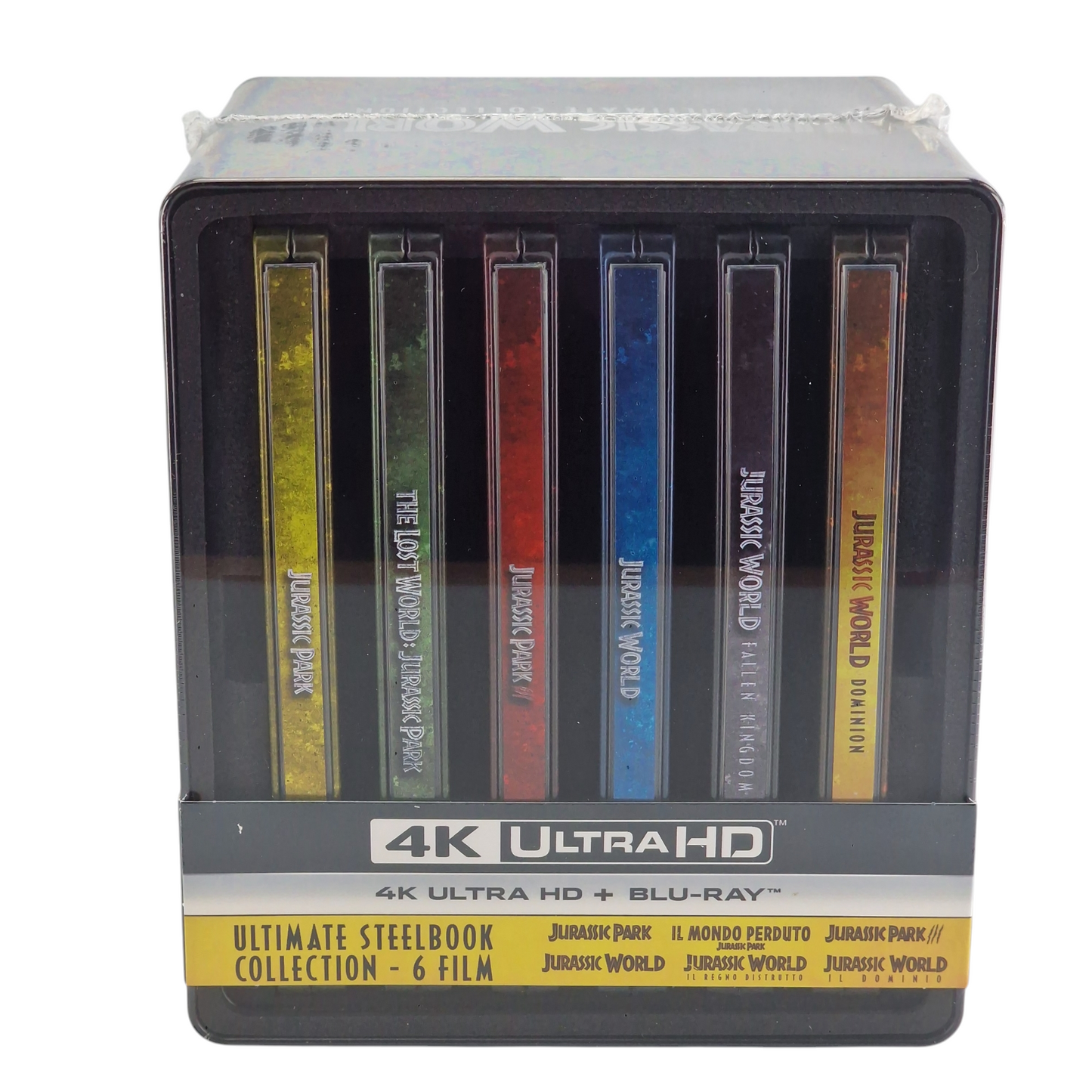 Jurassic World:4K Ultra HD + Blu-ray SteelBook Coffret Ultimate Collection 6 Disques B