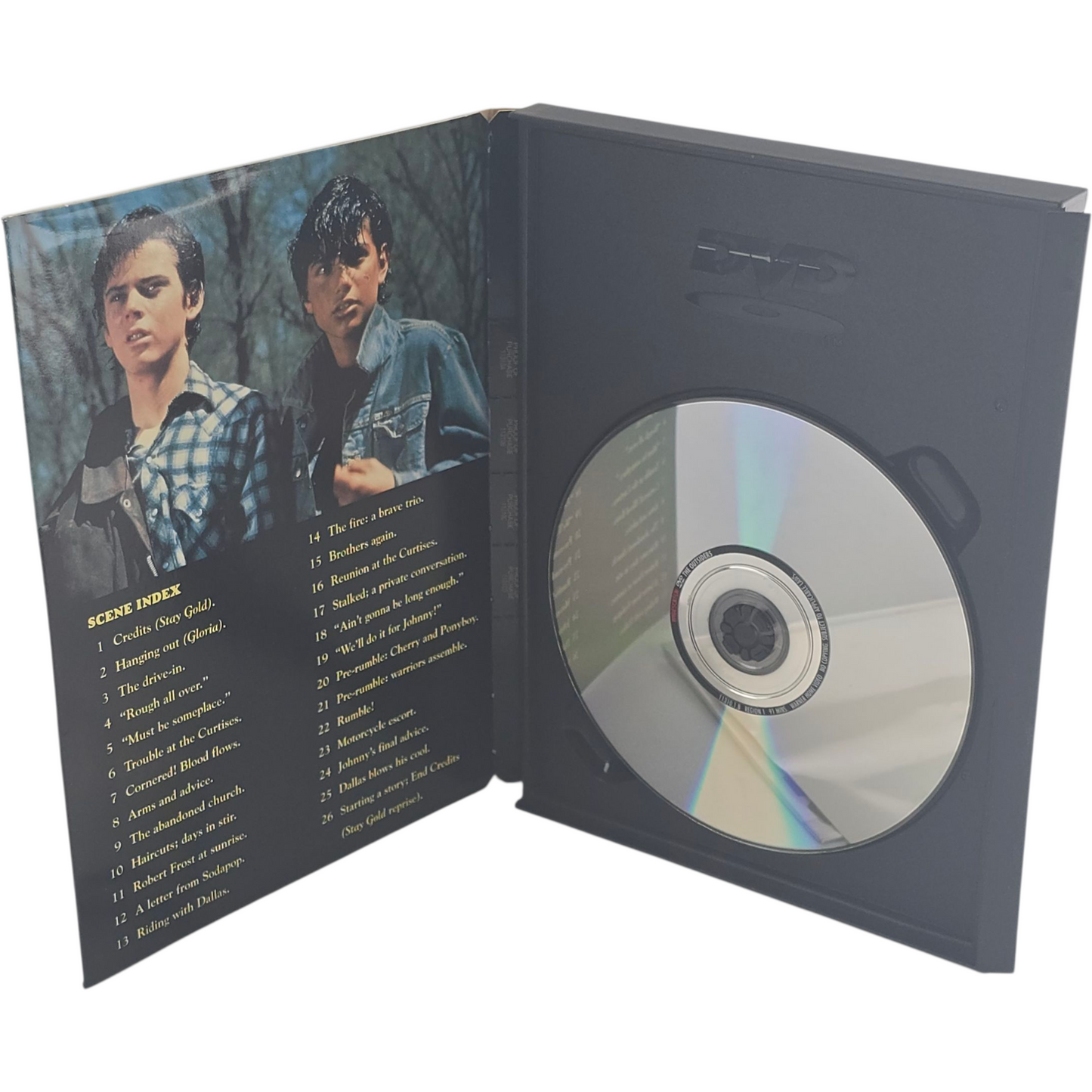 The Outsiders DVD Snap Case Francis Ford Coppola Zone 1 US Import