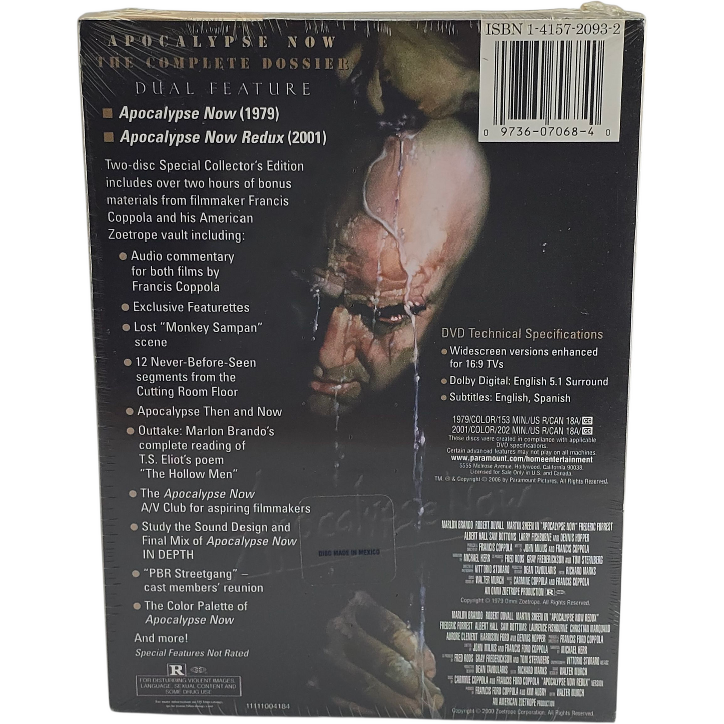 Apocalypse Now 1979: Le dossier complet 2x DVD US Import Région 1 VO