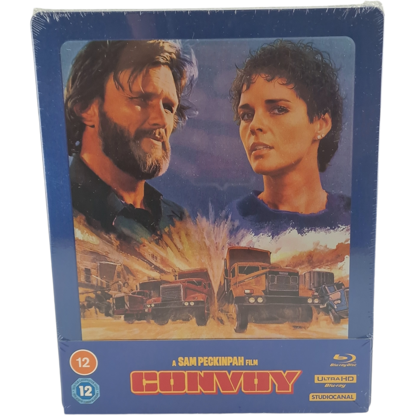 Convoy 4K Ultra HD + Blu-ray Steelbook Débossé Sam Peckinpah 2024 Zone B