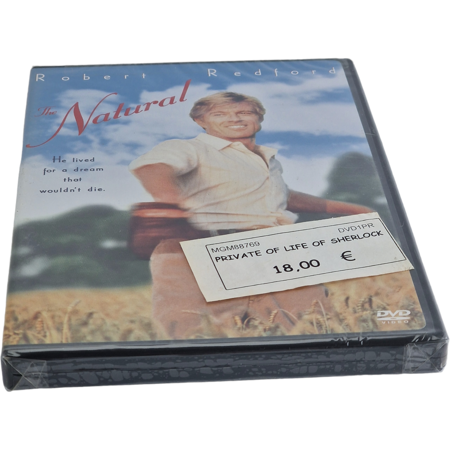 Le Meilleur (The Natural) DVD Robert Redford, Robert Duvall, Glenn Close Zone 1