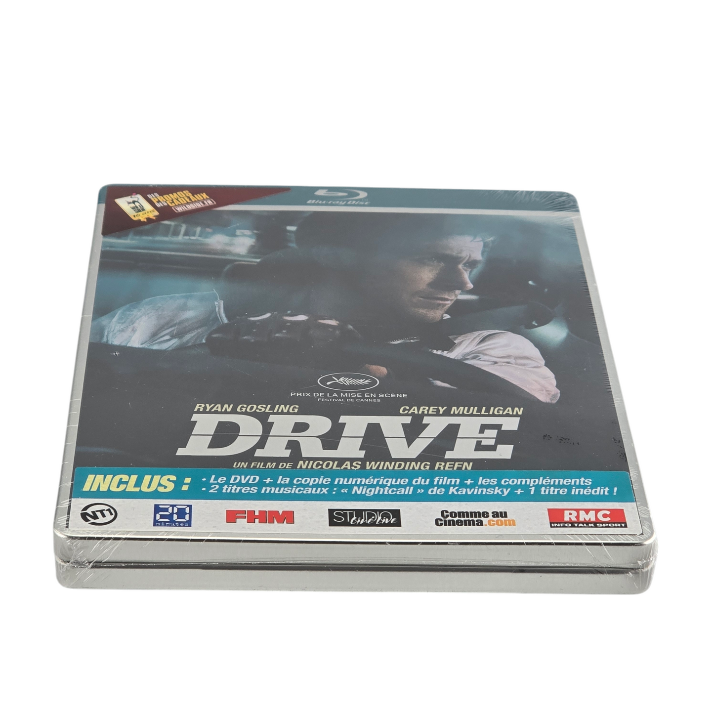 Drive SteelBook Blu-ray + DVD première édition Limitée Ryan Gosling 2012 Zone B