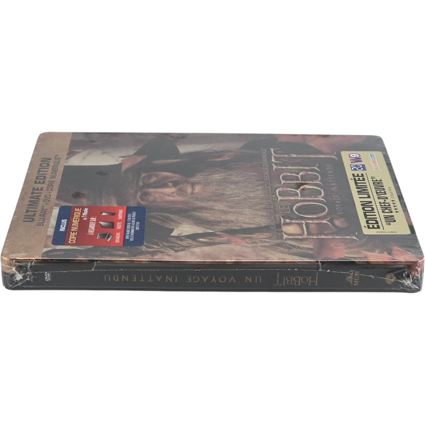 The Hobbit : An Unexpected Journey Gandalf SteelBook Blu-ray + DVD 2013 Zone B