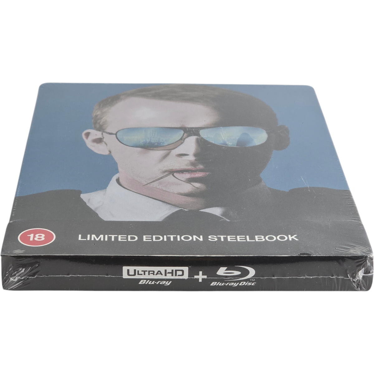 Hot Fuzz Blu-ray Steelbook 4K Ultra HD + Blu-ray Zavvi édition Limitée B