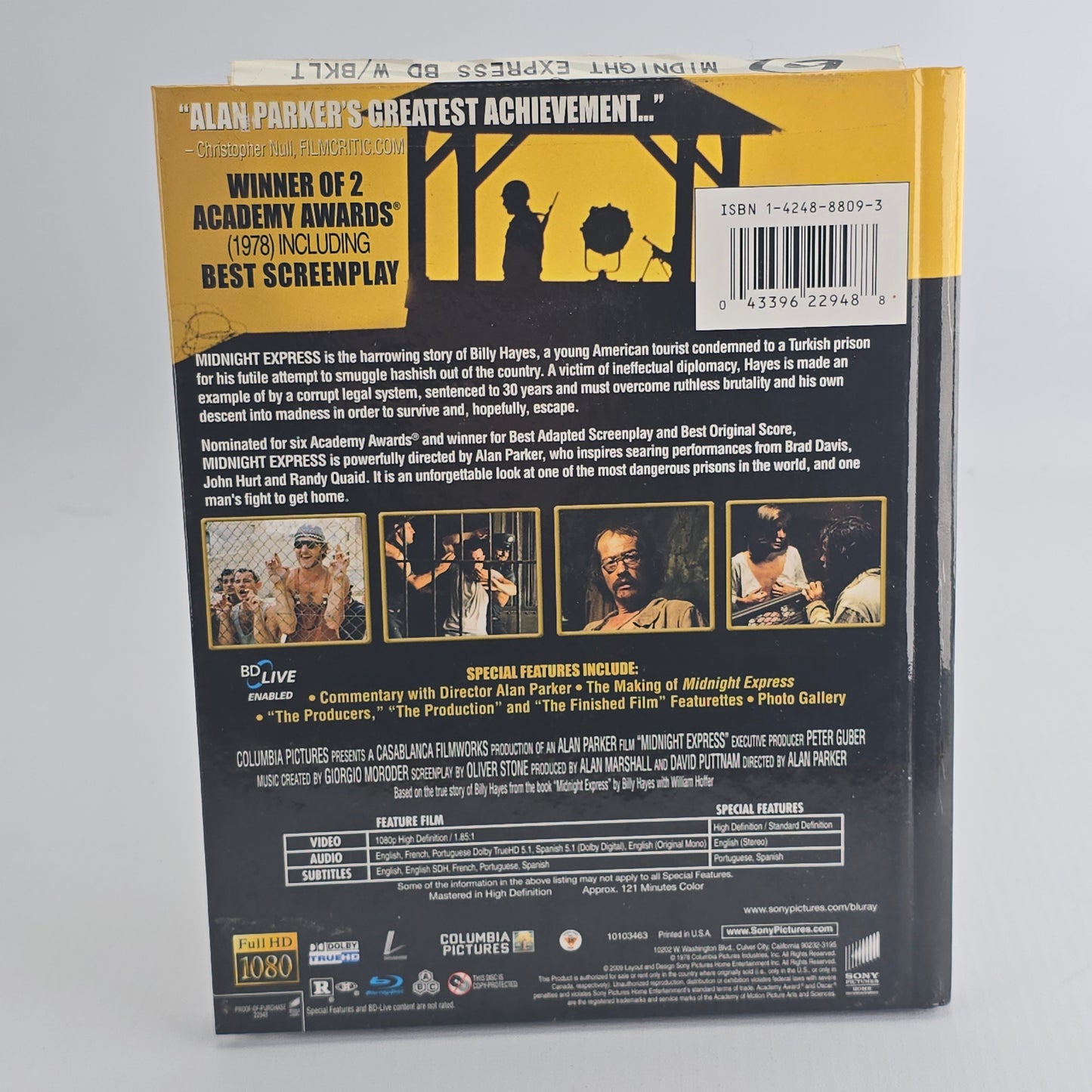 Midnight Express Blu-Ray DigiBook Alan Parker  Zone 1  Import USA
