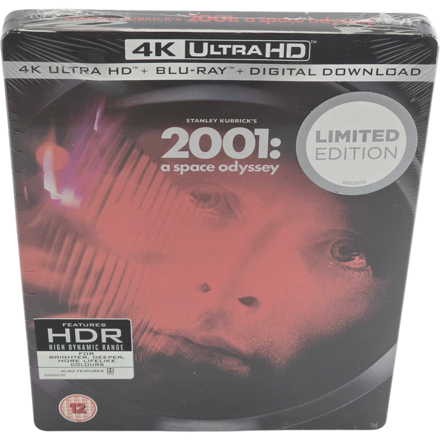 2001 : A Space Odyssey Steelbook 4K Ultra HD + Blu-ray Stanley Kubrick Zavvi 2018 Zone B
