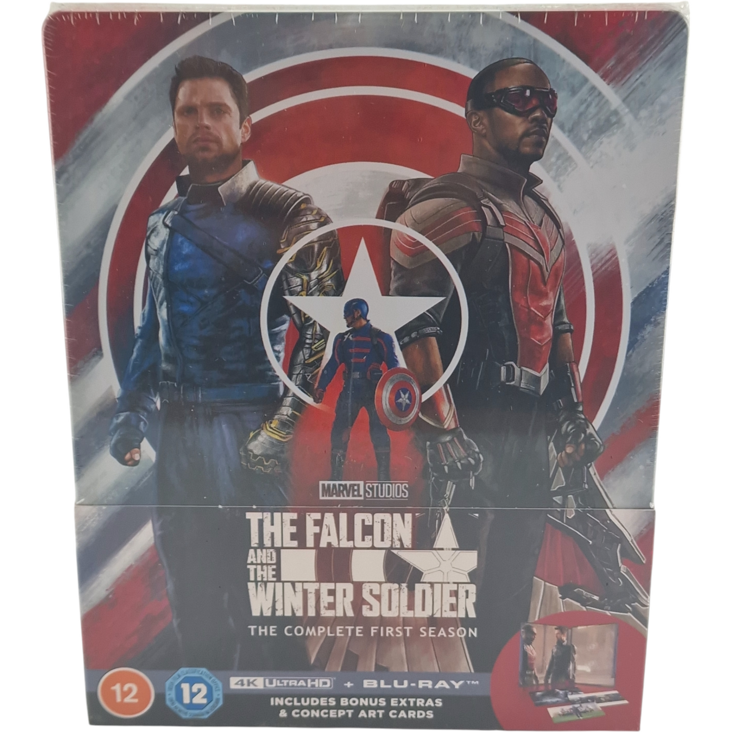 The Falcon and the Winter Soldier:Saison 1 SteelBook 4K Ultra HD +Blu-ray Libre