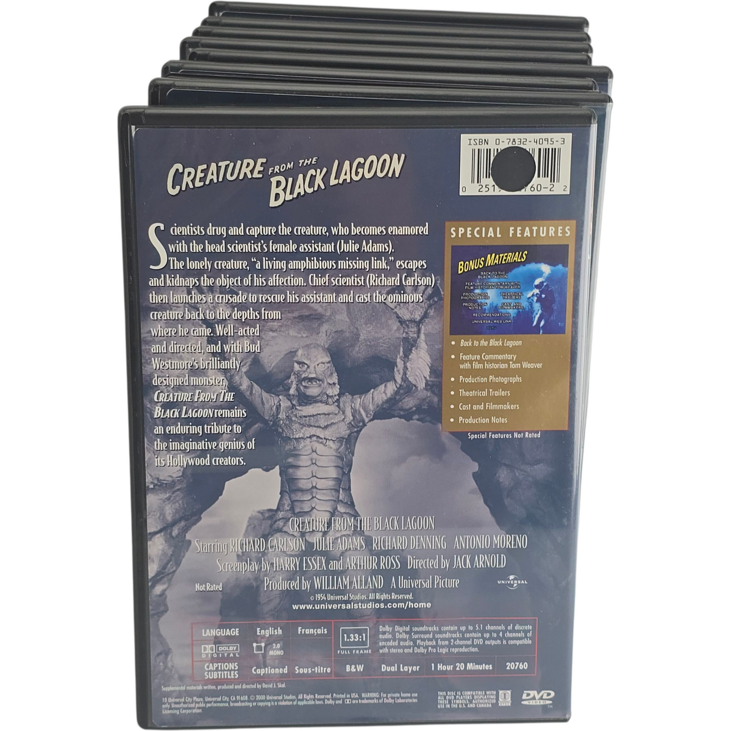 Universal Studios Classic Monster Collection DVD 9 Films Zone 1 US Import