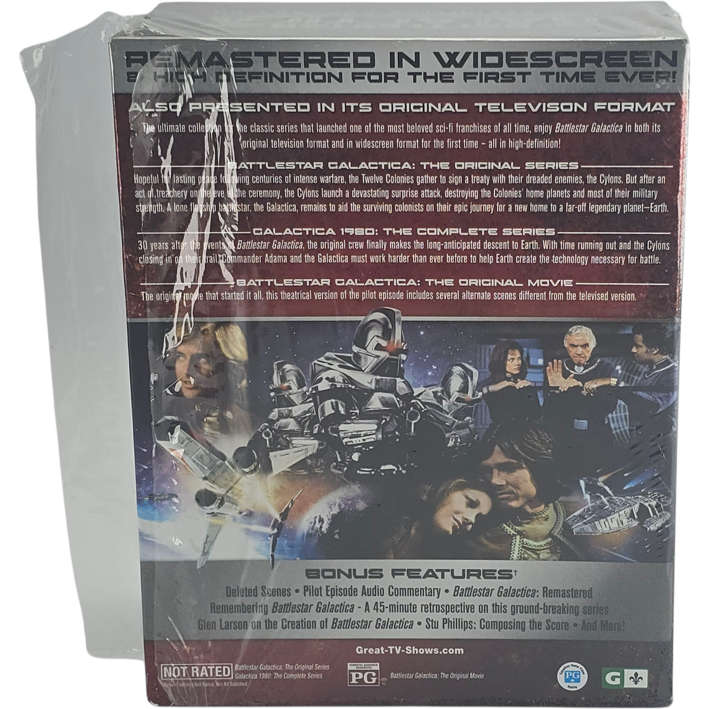 Battlestar Galactica - The Definitive Collection Blu-ray Zone 1 (1978–1980) Import USA