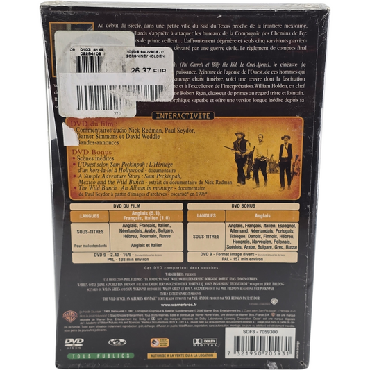 La Horde sauvage (1969) – Coffret DVD – Zone 2