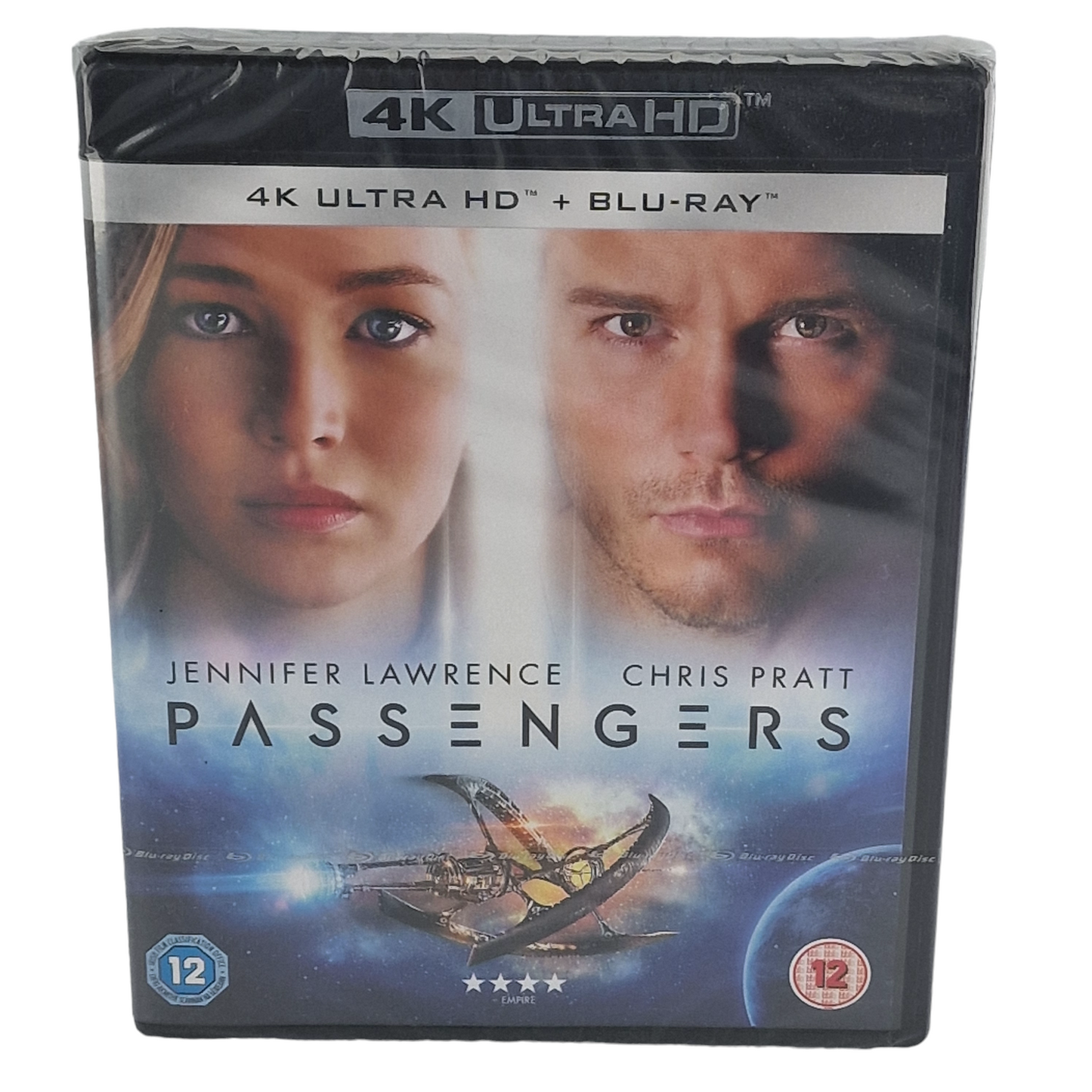Passengers 4K Ultra HD + Blu-ray 2016 Jennifer Lawrence, Chris Pratt Zone Libre
