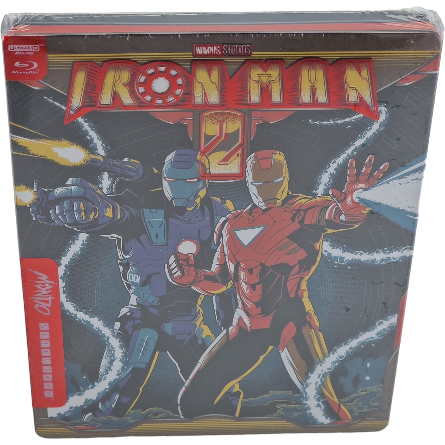Iron Man 2 SteelBook 4K Ultra HD + Blu-ray Mondo X #048 (2010) Zone B